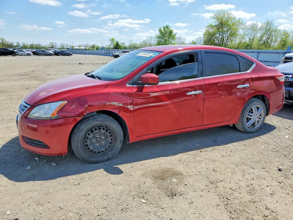 54150206 :رقم المزاد ، 3N1AB7AP1EL647362 vin ، 2014 Nissan Sentra مزاد بيع