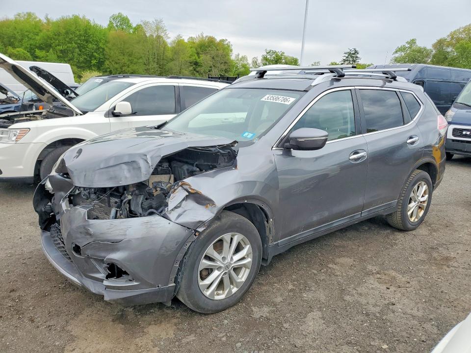 53586786 :رقم المزاد ، 5N1AT2MV6FC772809 vin ، 2015 Nissan Rogue مزاد بيع