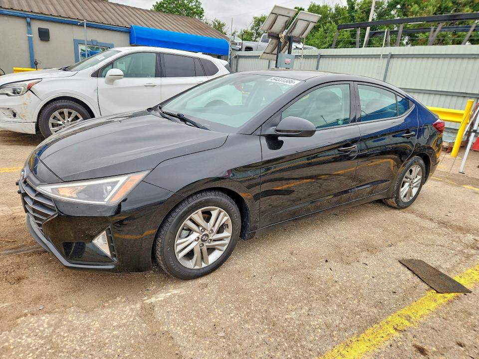 2019 Hyundai Elantra მანქანა იყიდება აუქციონზე, vin: KMHD84LF1KU730377, აუქციონის ნომერი: 54331386