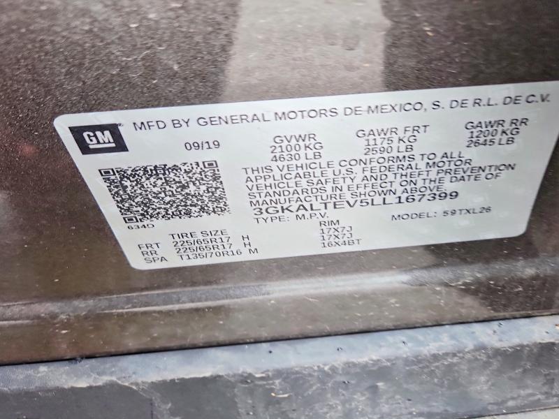 Продажа на аукционе авто 2020 Gmc Terrain, vin: 3GKALTEV5LL167399, номер лота: 51695586