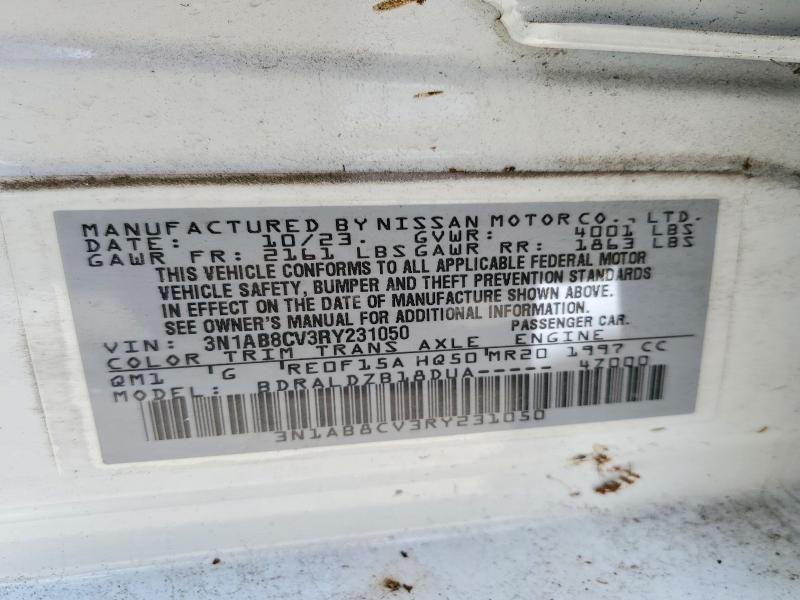 54304056 :رقم المزاد ، 3N1AB8CV3RY231050 vin ، 2024 Nissan Sentra مزاد بيع