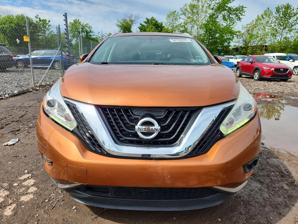 54752676 :رقم المزاد ، 5N1AZ2MH2GN109168 vin ، 2016 Nissan Murano مزاد بيع