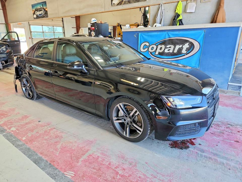2018 Audi A4 მანქანა იყიდება აუქციონზე, vin: WAUPNAF46JA083894, აუქციონის ნომერი: 55016516