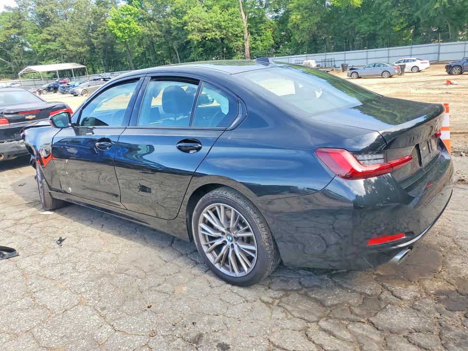 2023 Bmw 330i მანქანა იყიდება აუქციონზე, vin: 3MW69FF01P8D02372, აუქციონის ნომერი: 55002876