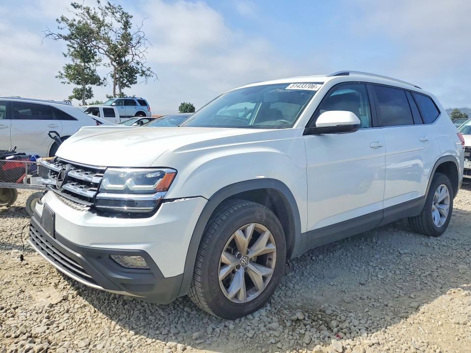 51433706 :رقم المزاد ، 1V2DR2CA7KC605446 vin ، 2019 Volkswagen Atlas مزاد بيع