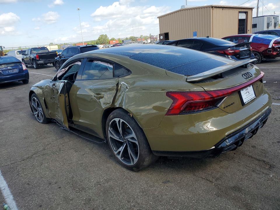 2024 Audi E-tron Gt მანქანა იყიდება აუქციონზე, vin: WAUCJBFW0R7001801, აუქციონის ნომერი: 53248386