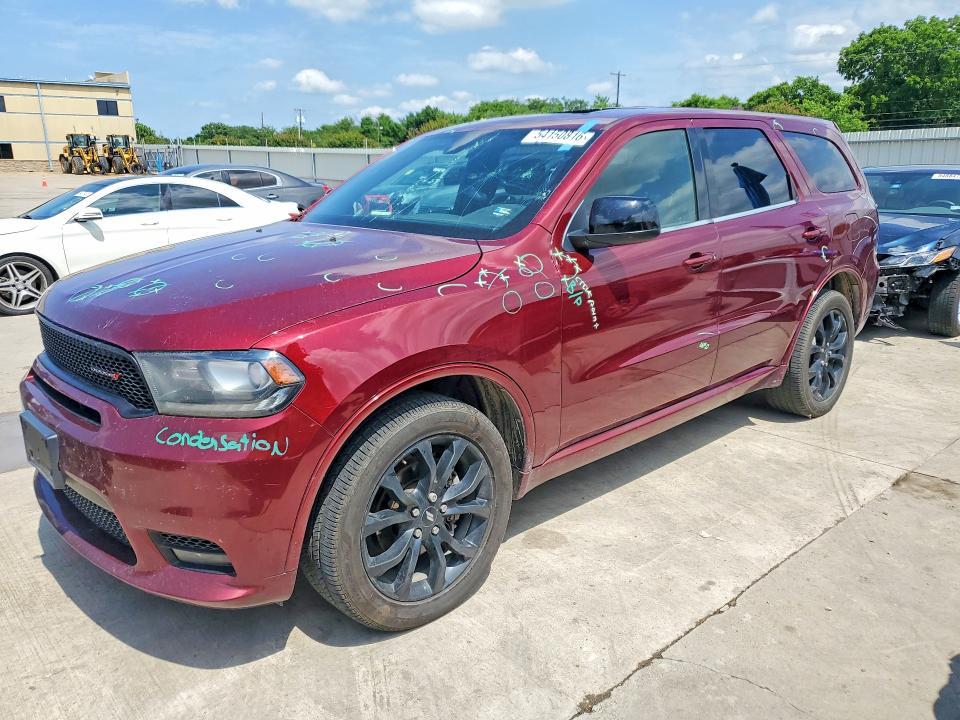 54150816 :رقم المزاد ، 1C4RDJDG2LC220848 vin ، 2020 Dodge Durango مزاد بيع