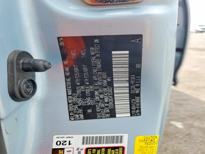 2015 Toyota Sienna მანქანა იყიდება აუქციონზე, vin: 5TDYK3DC4FS530027, აუქციონის ნომერი: 52895776