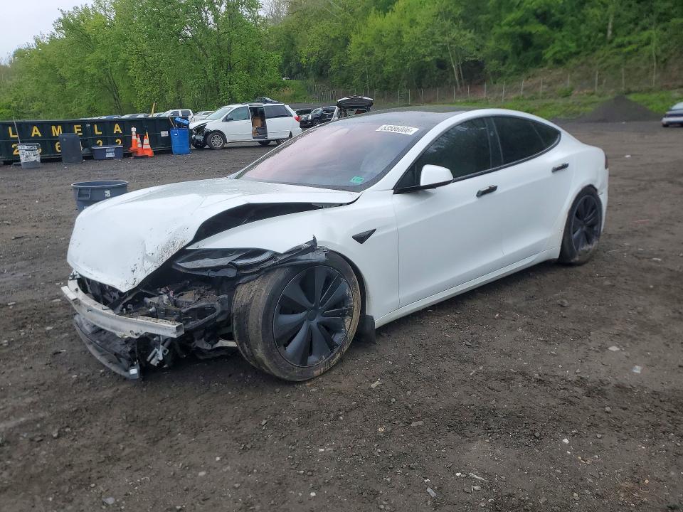 2023 Tesla Model S მანქანა იყიდება აუქციონზე, vin: 5YJSA1E54PF518074, აუქციონის ნომერი: 53586006