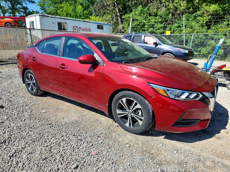 2021 Nissan Sentra მანქანა იყიდება აუქციონზე, vin: 3N1AB8CV0MY254407, აუქციონის ნომერი: 55693056