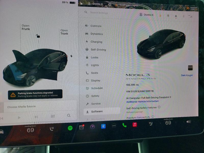 52172486 :رقم المزاد ، 5YJ3E1EA5KF305178 vin ، 2019 Tesla Model 3 مزاد بيع