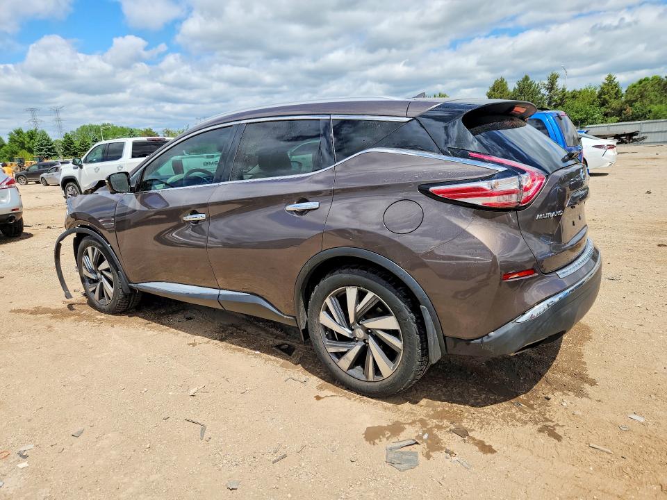 Продажа на аукционе авто 2015 Nissan Murano, vin: 5N1AZ2MH3FN224070, номер лота: 54200576