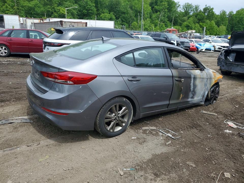 Продаж на аукціоні авто 2018 Hyundai Elantra, vin: 5NPD84LF0JH270688, номер лоту: 53193896