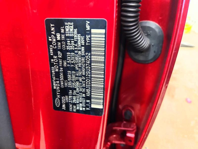 Продажа на аукционе авто 2025 Hyundai Tucson, vin: KM8JEDD12SU374052, номер лота: 52186436