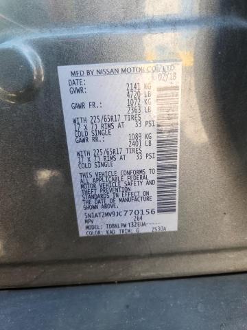 Aukcja sprzedaży 2018 Nissan Rogue, vin: 5N1AT2MV9JC770156, numer aukcji: 53474016