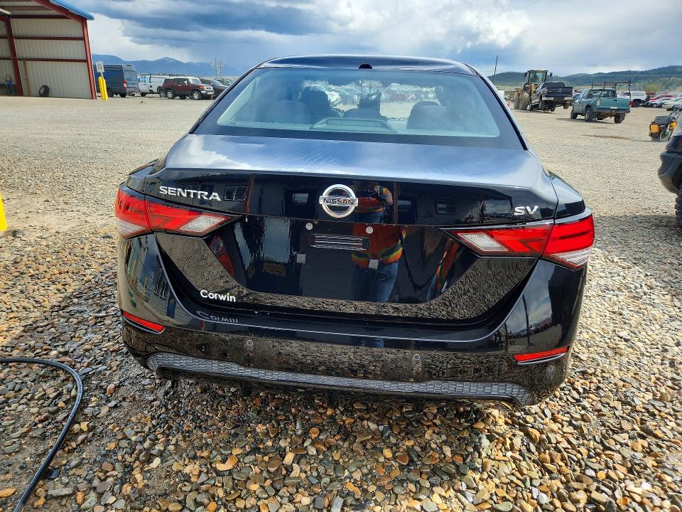 2022 Nissan Sentra მანქანა იყიდება აუქციონზე, vin: 3N1AB8CV3NY232340, აუქციონის ნომერი: 53762136