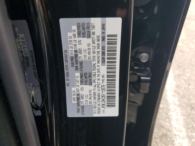 Продажа на аукционе авто 2025 Mazda Cx-70, vin: JM3KJDHC3S1112579, номер лота: 52396086