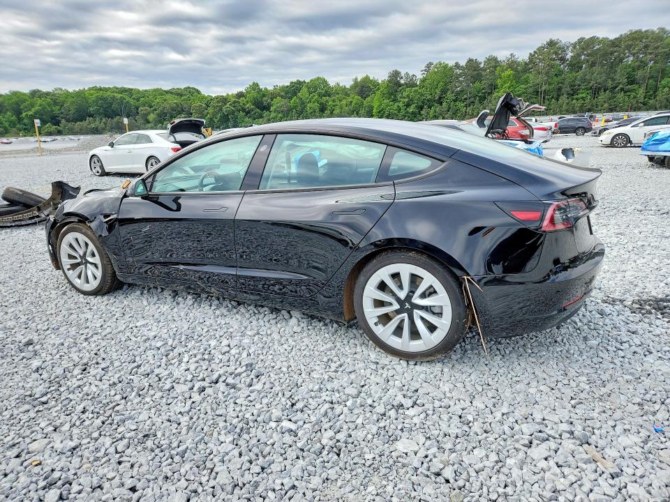 53003386 :رقم المزاد ، 5YJ3E1EB3NF312692 vin ، 2022 Tesla Model 3 مزاد بيع