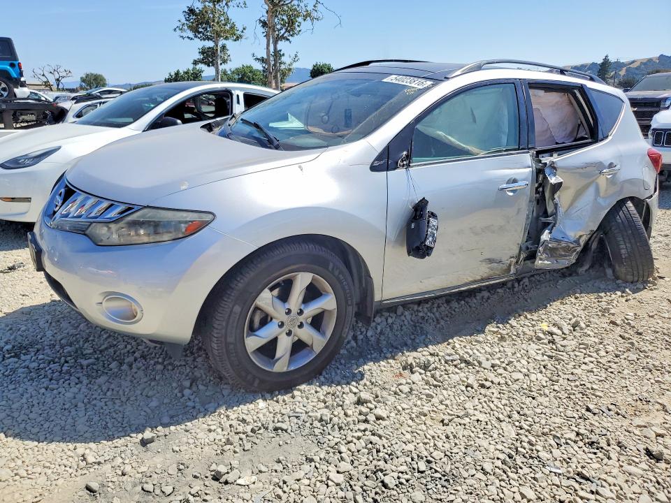 Продажа на аукционе авто 2010 Nissan Murano, vin: JN8AZ1MU0AW011760, номер лота: 54023816