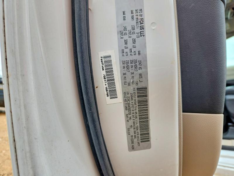 Продаж на аукціоні авто 2019 Chrysler Pacifica, vin: 2C4RC1BG4KR665720, номер лоту: 52095416