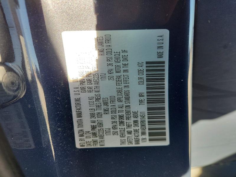 53410606 :رقم المزاد ، 7MMVABDM0RN194511 vin ، 2024 Mazda Cx-50 مزاد بيع
