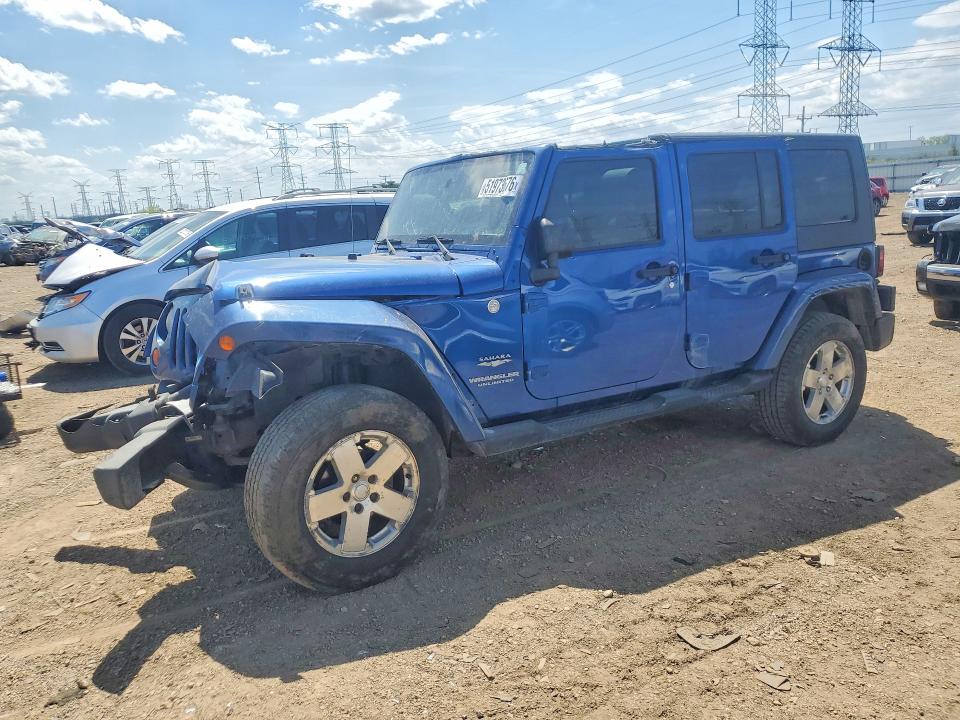 2010 Jeep Wrangler Unlimited მანქანა იყიდება აუქციონზე, vin: 1J4HA5H13AL100548, აუქციონის ნომერი: 51973676