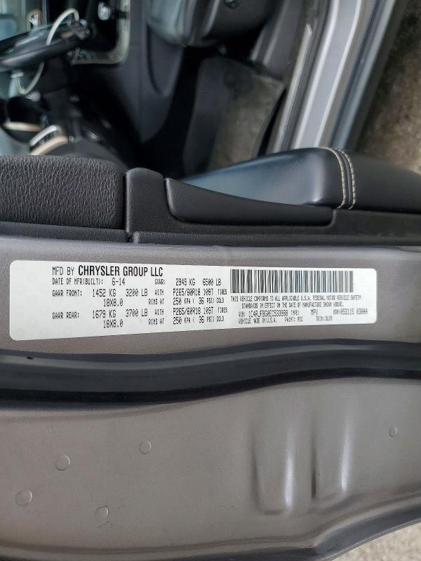 2014 Jeep Grand Cherokee მანქანა იყიდება აუქციონზე, vin: 1C4RJFBG0EC533988, აუქციონის ნომერი: 53432766