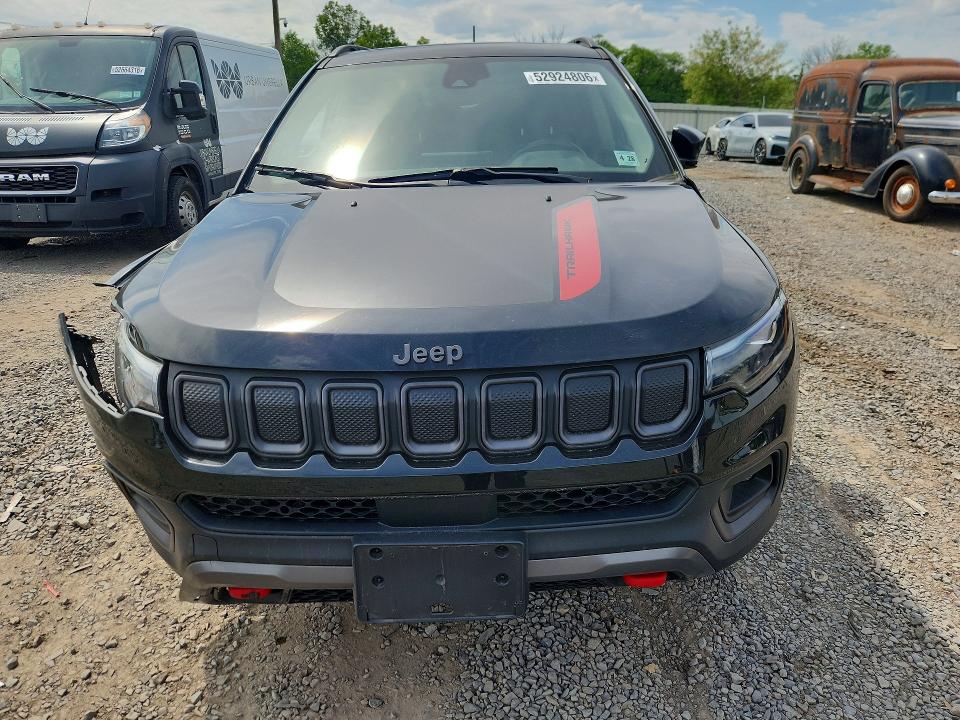 Auction sale of the 2022 Jeep Compass, vin: 3C4NJDDB8NT226514, lot number: 52924806