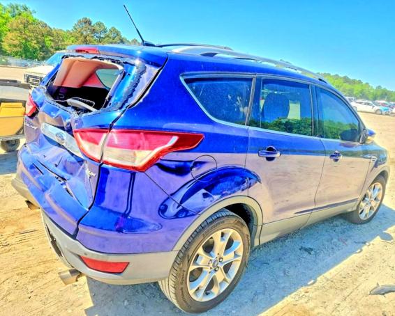 2014 Ford Escape მანქანა იყიდება აუქციონზე, vin: 1FMCU9J98EUD85323, აუქციონის ნომერი: 53096926