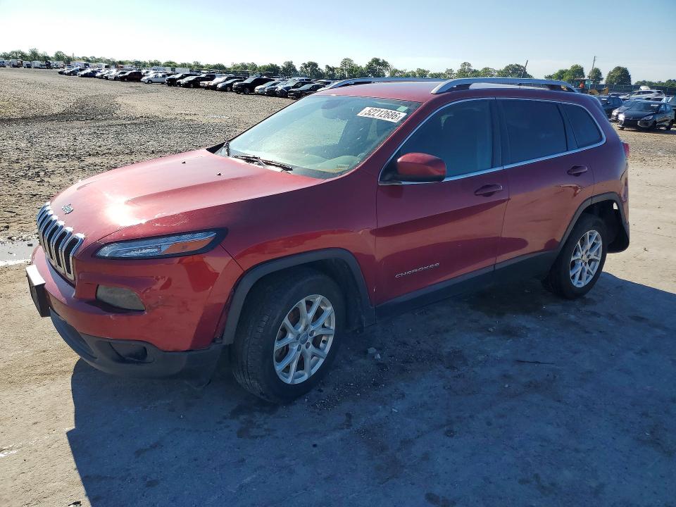 52212686 :رقم المزاد ، 1C4PJLCBXHD232426 vin ، 2017 Jeep Cherokee مزاد بيع