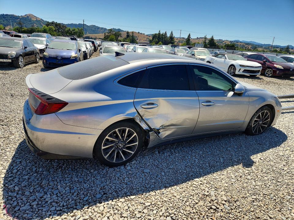 54533446 :رقم المزاد ، KMHL34J27MA155880 vin ، 2021 Hyundai Sonata مزاد بيع