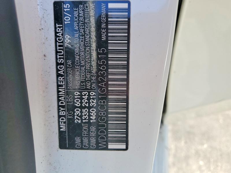 Продажа на аукционе авто 2016 Mercedes-benz S, vin: WDDUG8CB1GA236515, номер лота: 52051386
