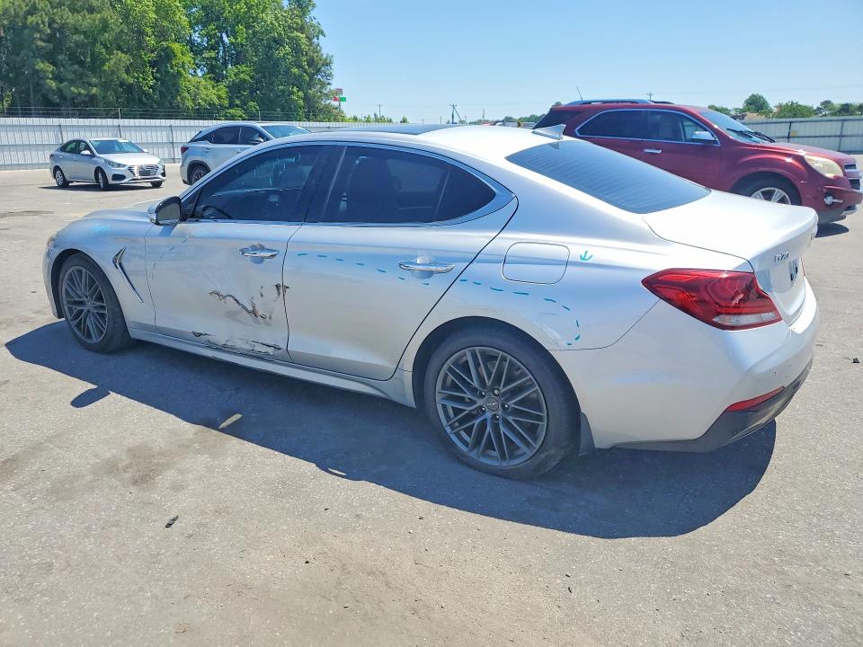 2019 Genesis G70 მანქანა იყიდება აუქციონზე, vin: KMTG34LA4KU021352, აუქციონის ნომერი: 52352216