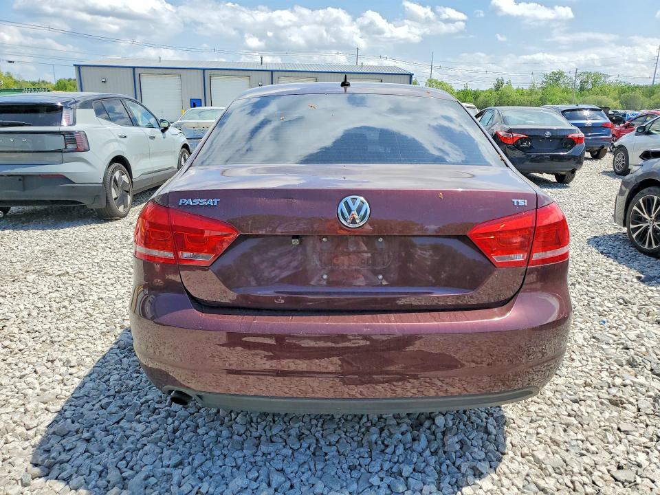 53431016 :رقم المزاد ، 1VWAP7A39EC006156 vin ، 2014 Volkswagen Passat مزاد بيع