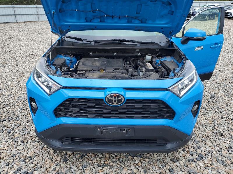 53554456 :رقم المزاد ، JTMP1RFV6KD004732 vin ، 2019 Toyota Rav4 مزاد بيع