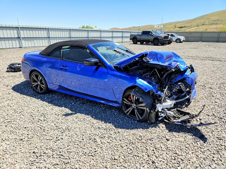 53469466 :رقم المزاد ، WBA43AT03NCK03557 vin ، 2022 Bmw 430xi مزاد بيع