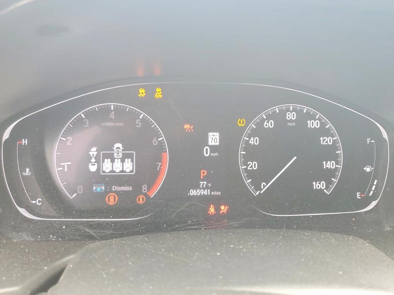 52551796 :رقم المزاد ، 1HGCV1F47MA000254 vin ، 2021 Honda Accord مزاد بيع