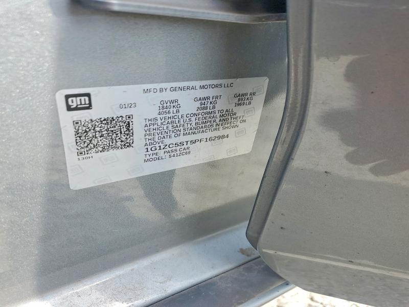 54426456 :رقم المزاد ، 1G1ZC5ST5PF162984 vin ، 2023 Chevrolet Malibu مزاد بيع