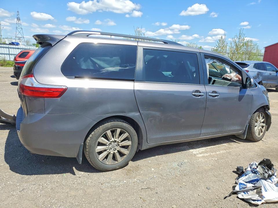 54084426 :رقم المزاد ، 5TDDZ3DC4HS160484 vin ، 2017 Toyota Sienna مزاد بيع