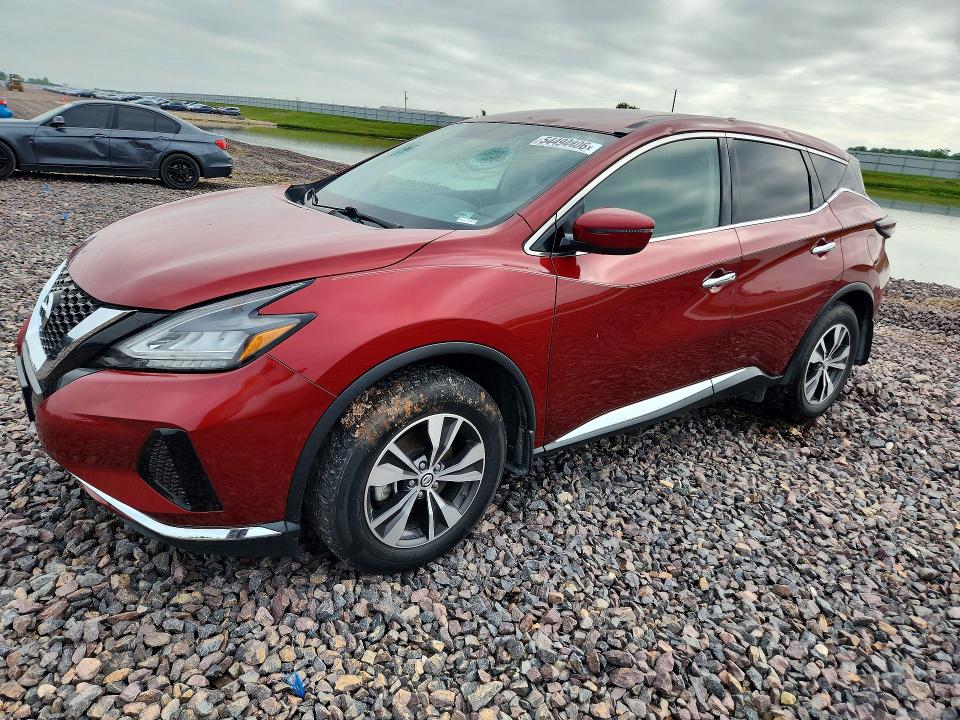2019 Nissan Murano მანქანა იყიდება აუქციონზე, vin: 5N1AZ2MJ2KN120361, აუქციონის ნომერი: 54494406