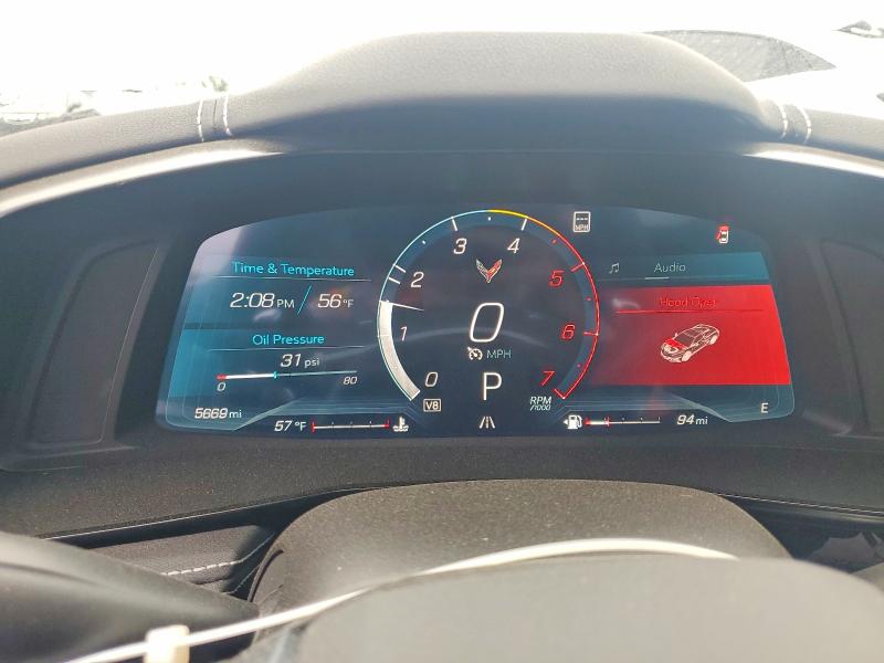 2023 Chevrolet Corvette მანქანა იყიდება აუქციონზე, vin: 1G1YB3D42P5128094, აუქციონის ნომერი: 53206626