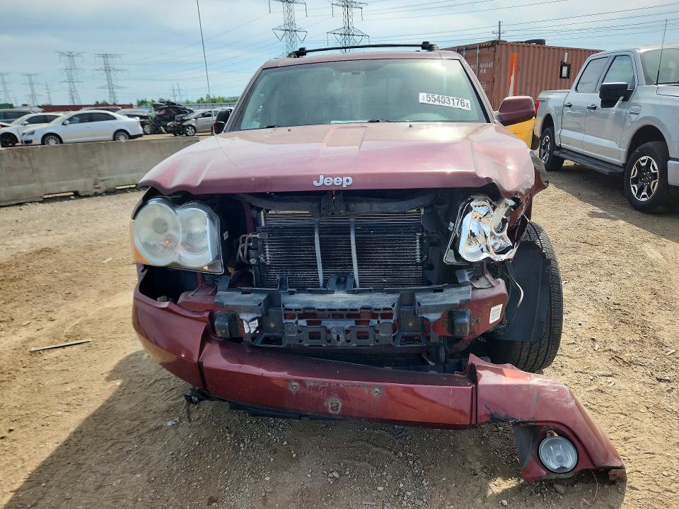 2008 Jeep Grand Cherokee მანქანა იყიდება აუქციონზე, vin: 1J8HR58278C100837, აუქციონის ნომერი: 55403176