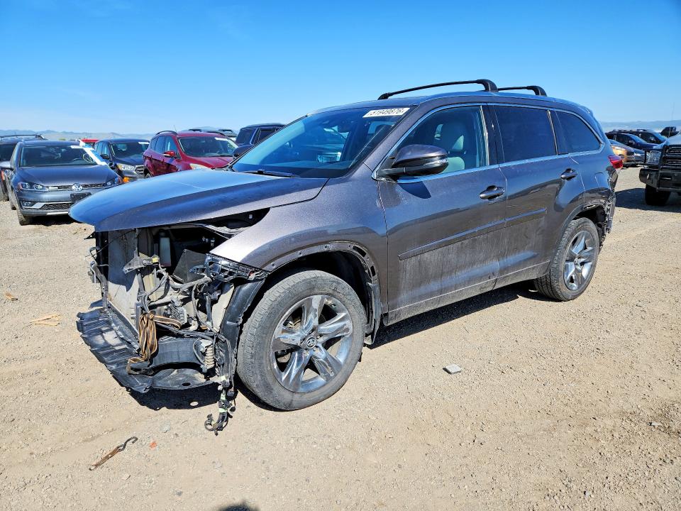 2019 Toyota Highlander მანქანა იყიდება აუქციონზე, vin: 5TDDZRFH1KS931860, აუქციონის ნომერი: 51949876