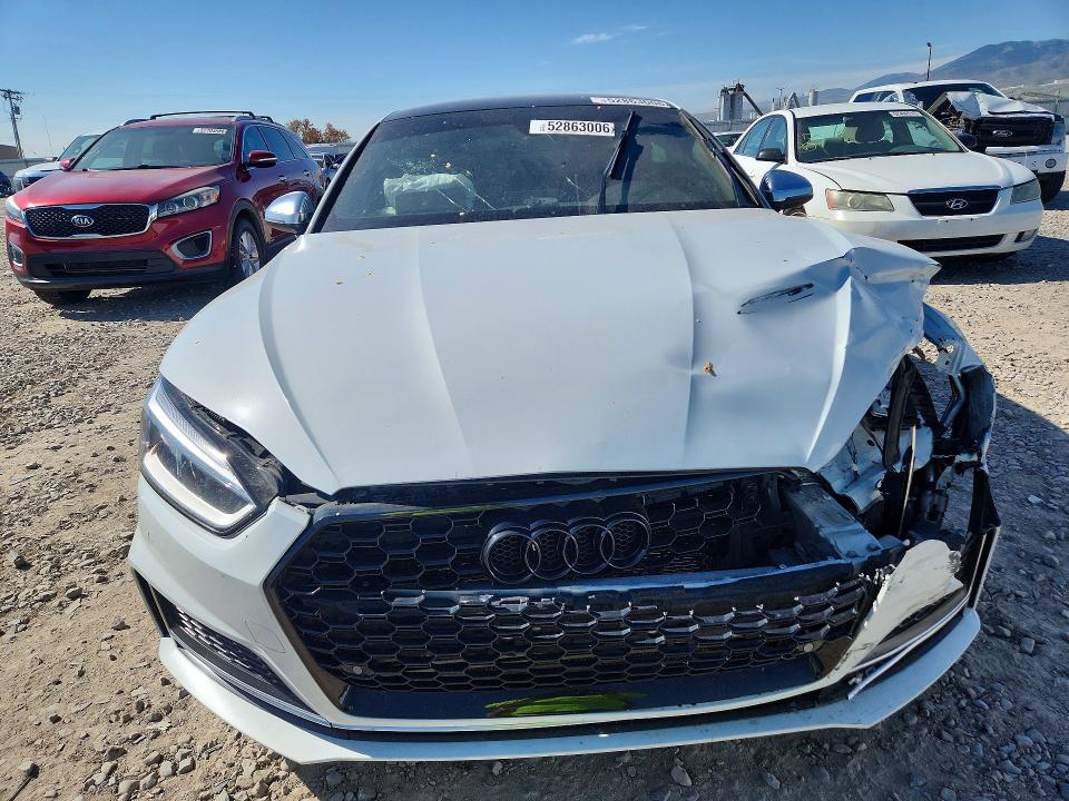 Продаж на аукціоні авто 2018 Audi S5, vin: WAUB4CF58JA086247, номер лоту: 52863006