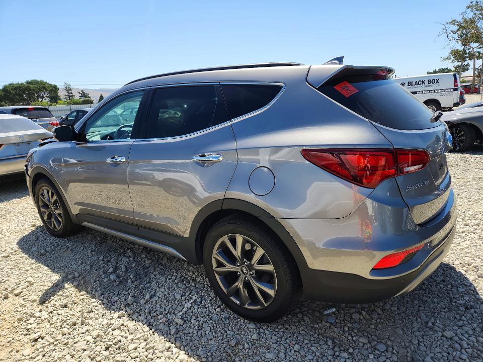53662296 :رقم المزاد ، 5XYZW4LA2HG407888 vin ، 2017 Hyundai Santa Fe Sport مزاد بيع
