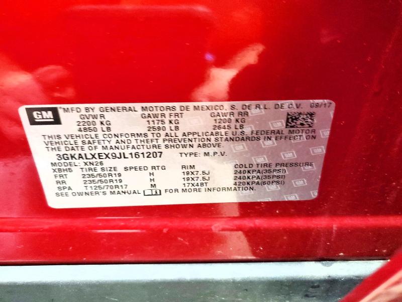Продаж на аукціоні авто 2018 Gmc Terrain, vin: 3GKALXEX9JL161207, номер лоту: 54529816