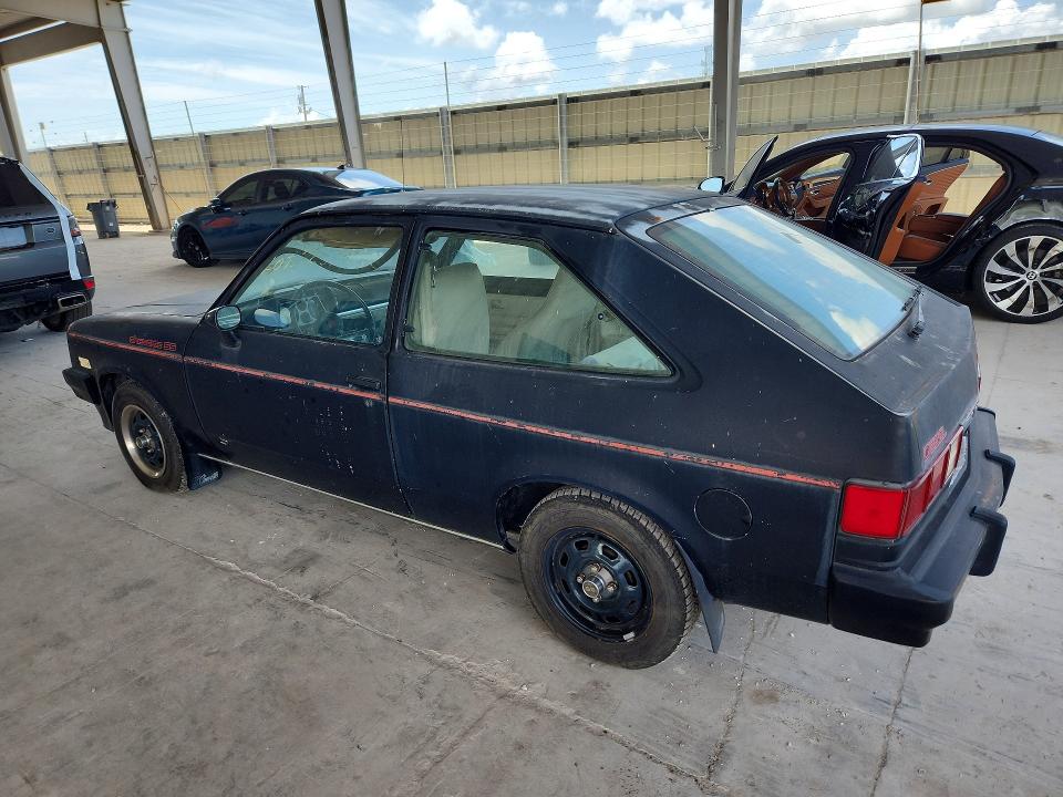1983 Chevrolet Chevette მანქანა იყიდება აუქციონზე, vin: 1G1AB08D9DY197742, აუქციონის ნომერი: 52617516