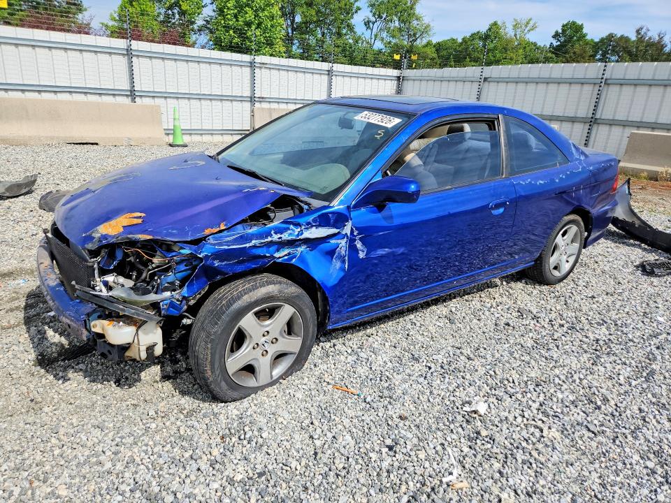 2005 Honda Civic მანქანა იყიდება აუქციონზე, vin: 1HGEM22965L047168, აუქციონის ნომერი: 53277926
