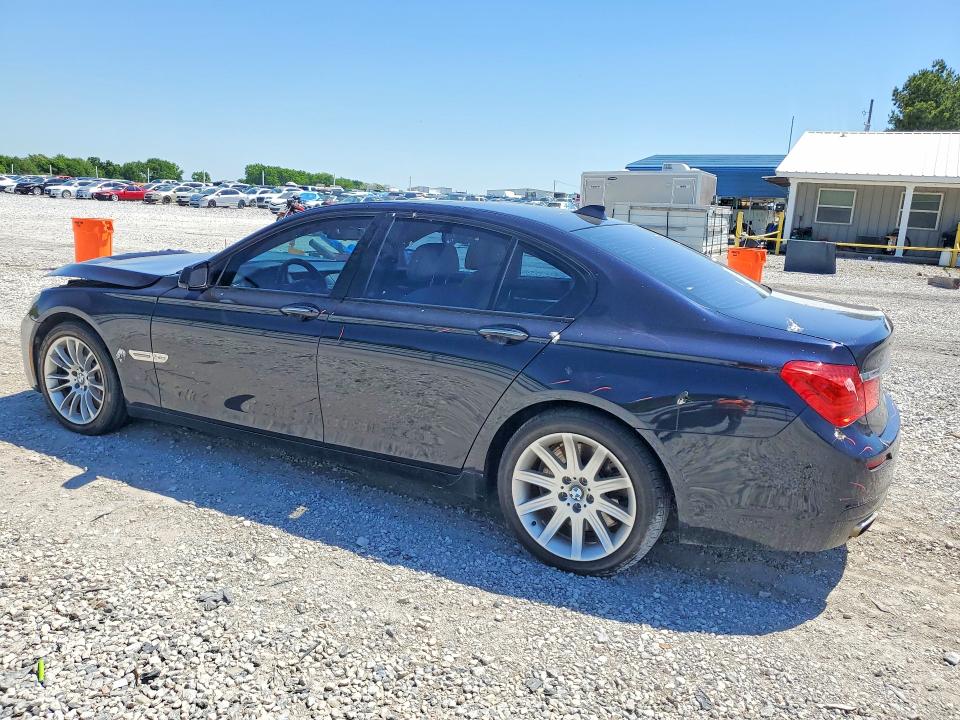 2011 Bmw 750 მანქანა იყიდება აუქციონზე, vin: WBAKC6C52BC395081, აუქციონის ნომერი: 52123096