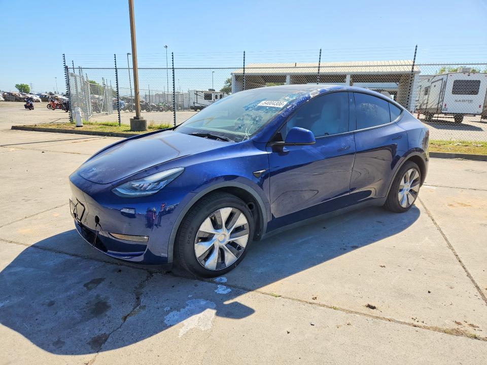 Продажа на аукционе авто 2022 Tesla Model Y, vin: 7SAYGDEE1NF310308, номер лота: 54004306